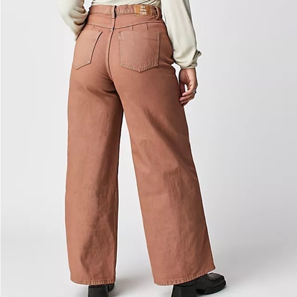 Free People CRVY Gia Wide-Leg Jeans - Picture 2 of 3